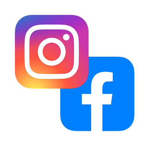Facebook and Instagram icon